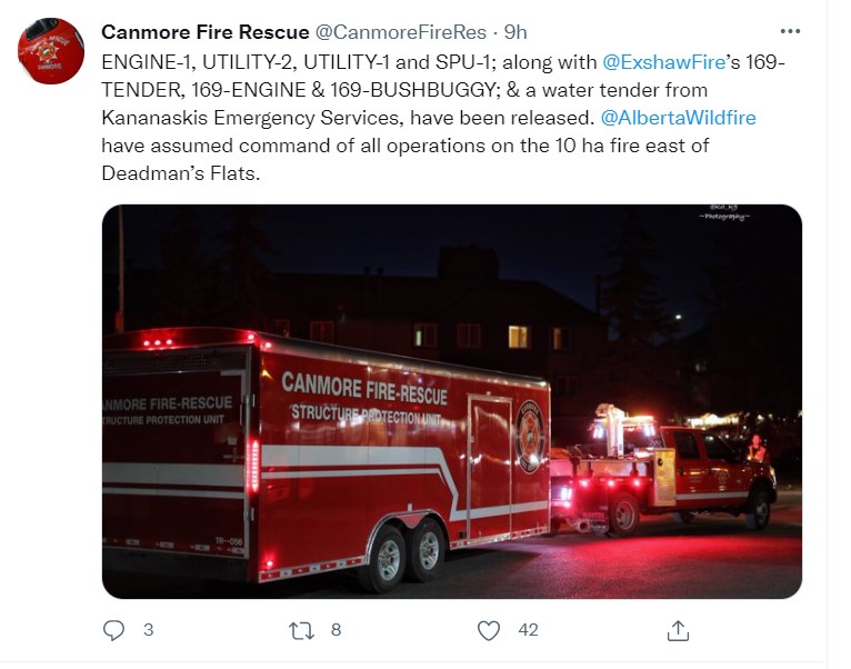 Expect delays if travelling near Dead Man's Flats CochraneNow